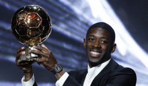 Ballon d'Or - Ousmane Dembélé : "Je ne comptais pas pleurer..."