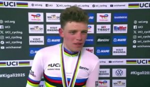 Cyclisme - Championnats du Monde UCI Kigali 2025 -  Michiel Mouris a succédé à Paul Seixas sur le chrono U19