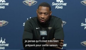 Pelicans - Green : "Je pense que Zion s'est très bien préparé pour cette saison"