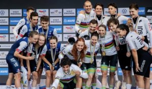 Cyclisme - Championnats du Monde UCI Kigali 2025 - L'équipe de France en argent sur le relais mixte : toutes les réactions des Bleus avec Paul Seixas, Armirail, Labous...