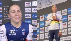 Championnats du Monde UCI Kigali 2025 - Célia Géry est championne du monde U23 - Espoir : "On a tout misé sur moi..."