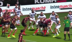 TOP 14 - Essai de Guillaume CRAMONT (ST) - Stade Toulousain - Castres Olympique