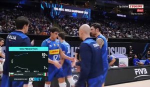 Le replay de Italie - Bulgarie (set 2) - Volley