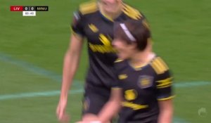 Manchester United - Miyazawa frappe fort et surprend Liverpool dès l’entame