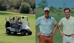 ATP 2025 - Une partie de golf avec les légendes Roger Federer et Rafael Nadal !