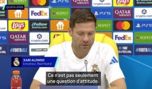 Real Madrid - Xabi Alonso : "Après 24 heures, il faut passer à autre chose"