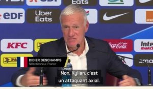 Bleus - Deschamps : “Mbappé a des jambes de feu, ça se voit, il est en confiance”