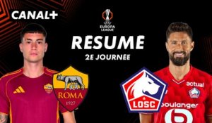 Le résumé d'AS Rome / Lille - Ligue Europa 2025-26 (J2)