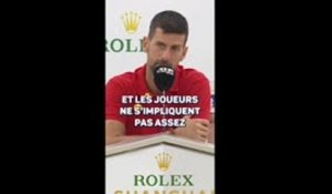 Shanghai - Djokovic tacle Alcaraz : "Disputer des exhibitions et se plaindre est un peu contradictoire"