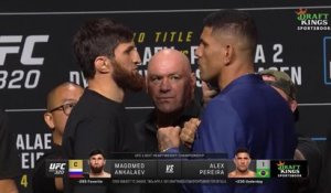 UFC 320 - Le face-à-face plein de tension entre Ankalaev et Pereira