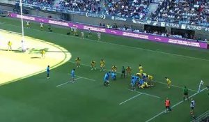 TOP 14 - Essai de Lenni NOUCHI (MHR) - Montpellier Hérault Rugby - Stade Rochelais