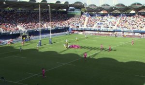 TOP 14 - Essai de Jérémy WARD 2 (SFP) - USA Perpignan - Stade Français Paris