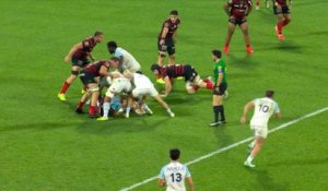 TOP 14 - Essai de Tom SPRING (AB) - Aviron Bayonnais - Stade Toulousain