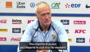 Bleus - Deschamps : "Mbappé a eu un petit souci qui n’est pas rédhibitoire"