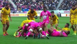 TOP 14 - Essai de Oscar JEGOU (SR) - Stade Français Paris - Stade Rochelais