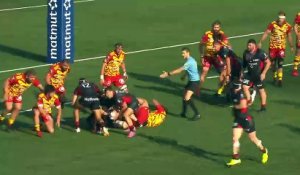 TOP 14 - Essai de Charlie CASSANG (LOU) - LOU Rugby - USA Perpignan