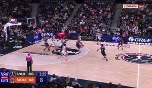 L'énorme dunk d'Amath M'Baye face à Monaco - Basket - Betclic Élite