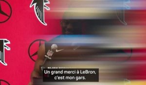 Falcons - Robinson : "LeBron me dit toujours de viser à être le meilleur de la ligue"