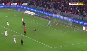 Le nouveau but de Kenan Yildiz avec la Turquie - Foot - Qualif. Coupe du monde