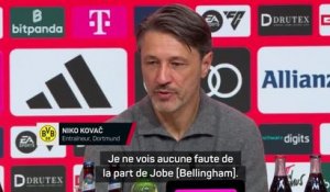 Dortmund - Pour Kovač, Bellingham ne fait pas d’erreur sur le but d’Olise