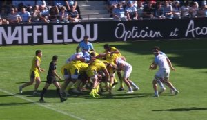 TOP 14 - Essai de Folau FAINGA'A (ASM) - Aviron Bayonnais - ASM Clermont