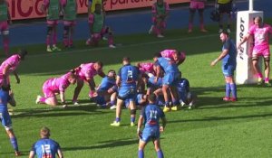 TOP 14 - Essai de Théo CHABOUNI 2 (CO) - Castres Olympique - Stade Français Paris