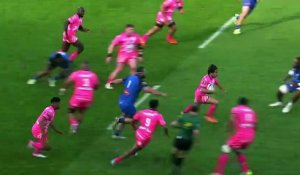 TOP 14 - Essai de Thibaut MOTASSI (SFP) - Castres Olympique - Stade Français Paris