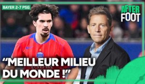 Bayer Leverkusen 2-7 PSG : "Vitinha est devenu probablement le meilleur milieu du monde" pense Riolo