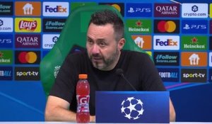 Marseille - De Zerbi : "À 11, il n'y avait qu'une seule équipe sur le terrain"