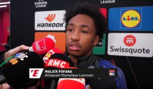 Malick Fofana : «Important de gagner» - Foot - Ligue Europa - Lyon