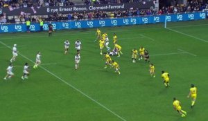 TOP 14 - Essai de Simon MEKA (CO) - ASM Clermont - Castres Olympique