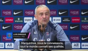 PSG - Luis Enrique : "Marquinhos est un leader et un exemple"