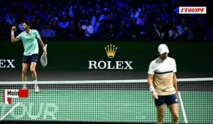 Comme à Shanghai, Valentin Vacherot renverse son cousin Arthur Rinderknech au deuxième tour du Rolex Paris Masters - Tennis - Rolex Paris Masters