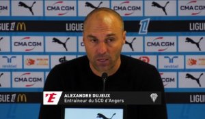 « Repartir avec zéro point aurait été très dur », Alexandre Dujeux (Angers) salue la force mentale de ses joueurs - Foot - Ligue 1 - Angers