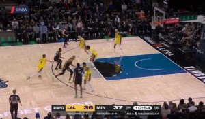 Timberwolves -  Rudy Gobert s’envole au-dessus de Jaxson Hayes !