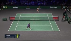 Rolex Paris Masters - Vacherot chute face à Aliassime