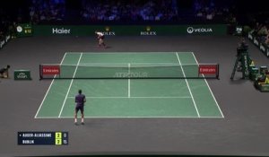 Rolex Paris Masters - Aliassime se qualifie pour la finale