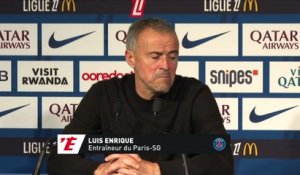 Luis Enrique : « On a largement mérité la victoire » - Foot - Ligue 1