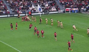TOP 14 - Essai de Charles OLLIVON (RCT) - RC Toulon - LOU Rugby
