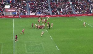 TOP 14 - Essai de Setariki TUICUVU (RCT) - RC Toulon - LOU Rugby