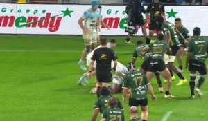 TOP 14 - Essai de Stephane AHMED (USM) - Aviron Bayonnais - US Montauban