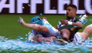 TOP 14 - Essai de Lucas MARTIN (AB) - Aviron Bayonnais - US Montauban