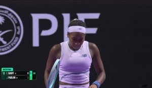 Finales WTA - Gauff se relance dans la course aux demi-finales