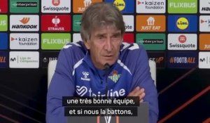 Real Betis - Pellegrini avant de défier Lyon : "Nous allons affronter une très bonne équipe"