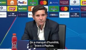 Villarreal - Marcelino : "On a jeté à la poubelle un match que nous devions gagner"