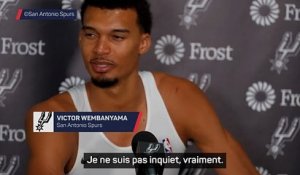 Wembanyama garde confiance malgré la défaite - Basket - NBA