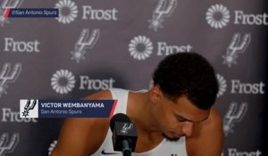 Spurs - Wembanyama : “On ne mérite pas la victoire ce soir”