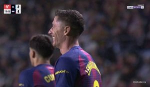 La Liga : Lewandowski s'offre un triplé face au Celta !