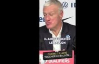 Bleus - Deschamps : "Cherki ? Il aime toucher le ballon..."