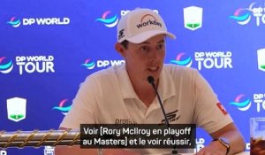 DP World Tour Championship - Matthew Fitzpatrick explique comment McIlroy l’a inspiré